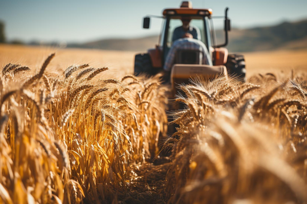 Wheat farm